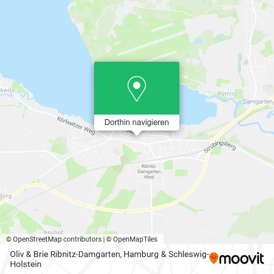 Oliv & Brie Ribnitz-Damgarten Karte