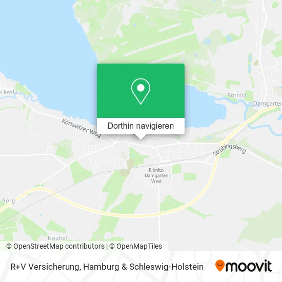 R+V Versicherung Karte