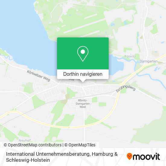 International Unternehmensberatung Karte