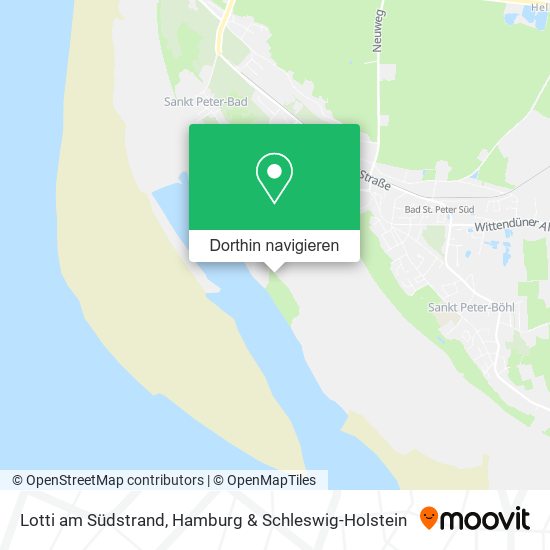 Lotti am Südstrand Karte