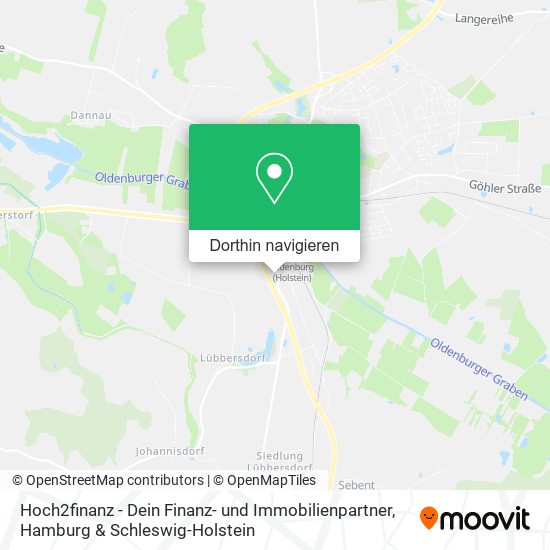 Hoch2finanz - Dein Finanz- und Immobilienpartner Karte