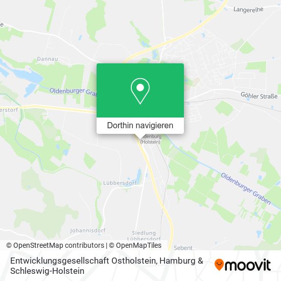 Entwicklungsgesellschaft Ostholstein Karte