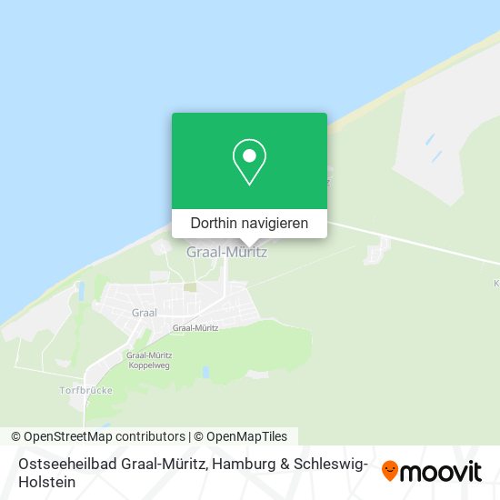 Ostseeheilbad Graal-Müritz Karte