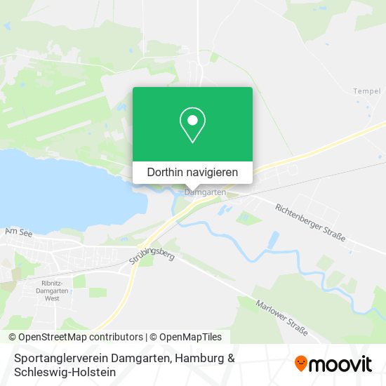 Sportanglerverein Damgarten Karte