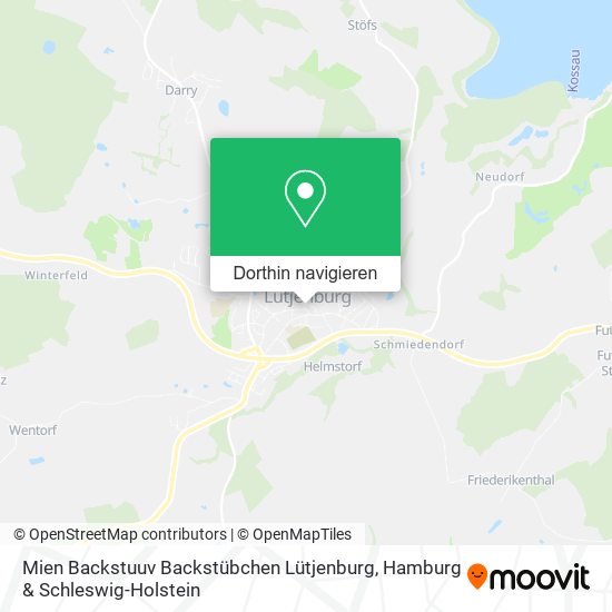 Mien Backstuuv Backstübchen Lütjenburg Karte