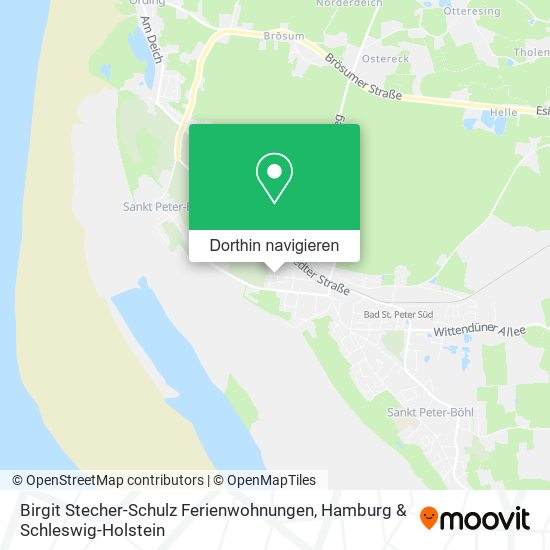 Birgit Stecher-Schulz Ferienwohnungen Karte