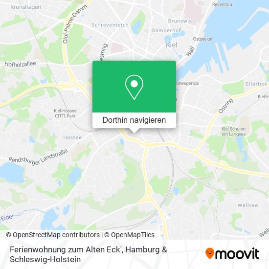 Ferienwohnung zum Alten Eck' Karte
