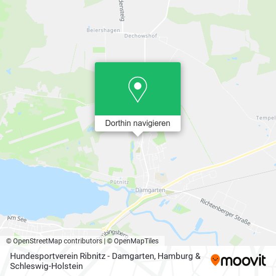 Hundesportverein Ribnitz - Damgarten Karte