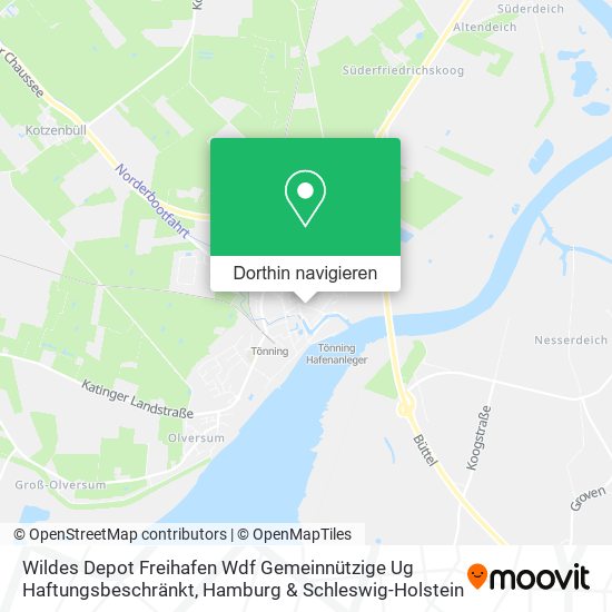 Wildes Depot Freihafen Wdf Gemeinnützige Ug Haftungsbeschränkt Karte