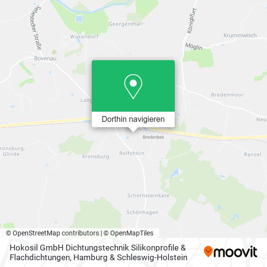 Hokosil GmbH Dichtungstechnik Silikonprofile & Flachdichtungen Karte