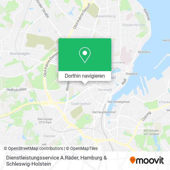 Dienstleistungsservice A.Räder Karte
