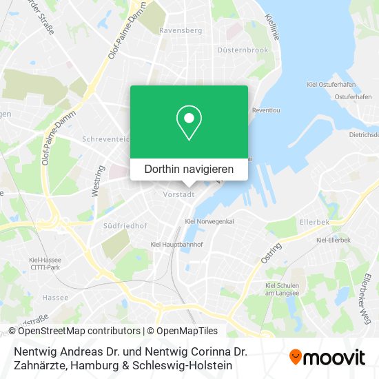 Nentwig Andreas Dr. und Nentwig Corinna Dr. Zahnärzte Karte