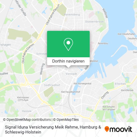 Signal Iduna Versicherung Meik Rehme Karte