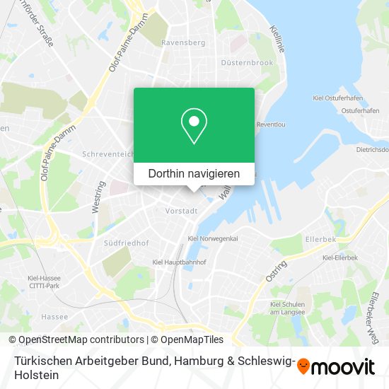 Türkischen Arbeitgeber Bund Karte