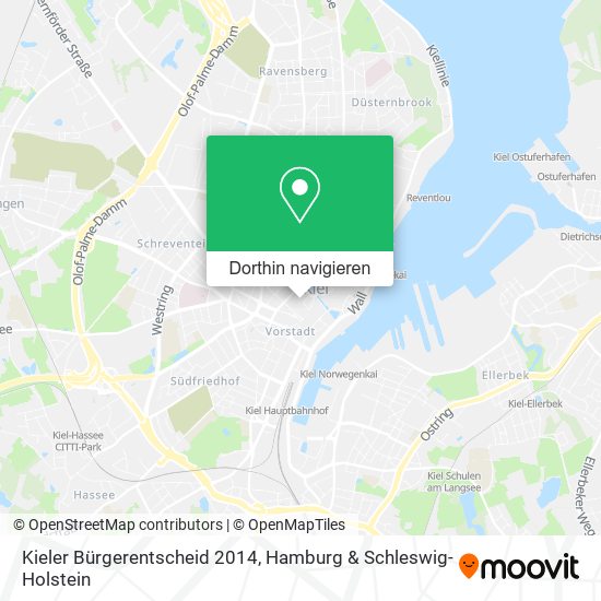 Kieler Bürgerentscheid 2014 Karte