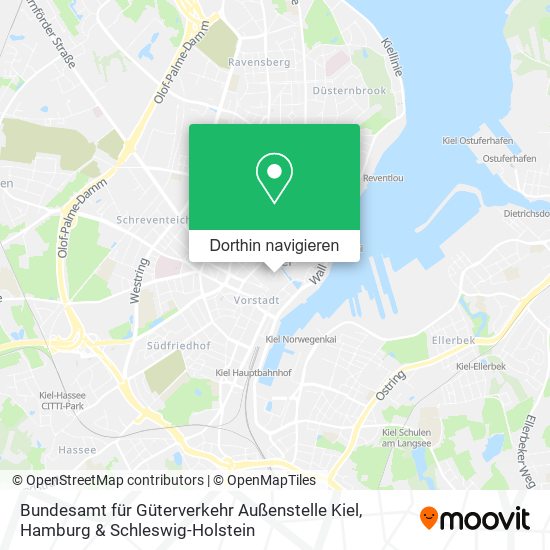 Bundesamt für Güterverkehr Außenstelle Kiel Karte