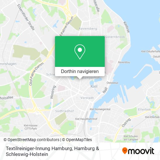 Textilreiniger-Innung Hamburg Karte