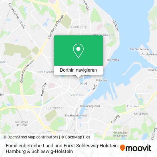 Familienbetriebe Land und Forst Schleswig-Holstein Karte