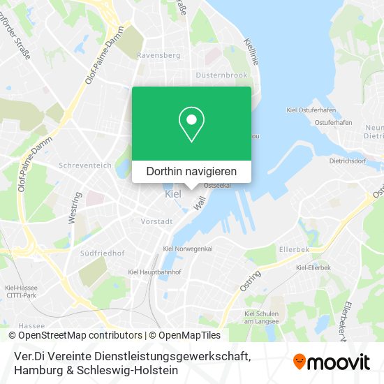 Ver.Di Vereinte Dienstleistungsgewerkschaft Karte