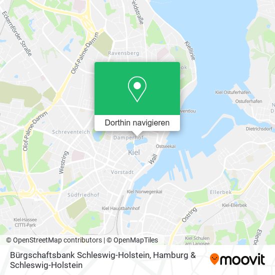 Bürgschaftsbank Schleswig-Holstein Karte