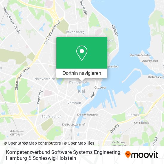 Kompetenzverbund Software Systems Engineering Karte