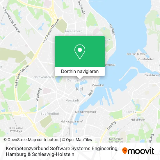 Kompetenzverbund Software Systems Engineering Karte