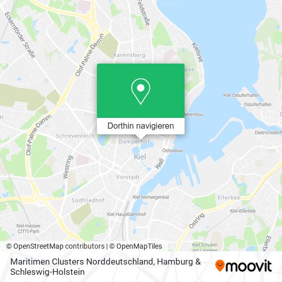 Maritimen Clusters Norddeutschland Karte