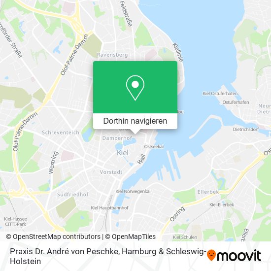 Praxis Dr. André von Peschke Karte