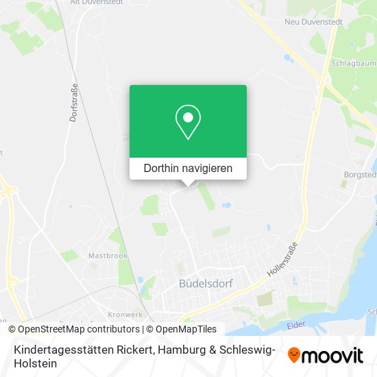 Kindertagesstätten Rickert Karte