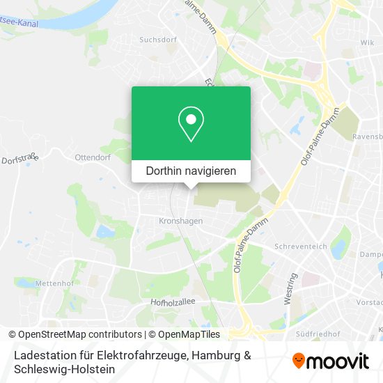 Ladestation für Elektrofahrzeuge Karte