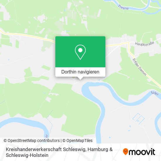 Kreishanderwerkerschaft Schleswig Karte