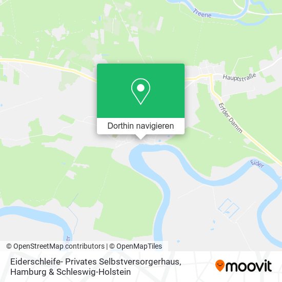 Eiderschleife- Privates Selbstversorgerhaus Karte
