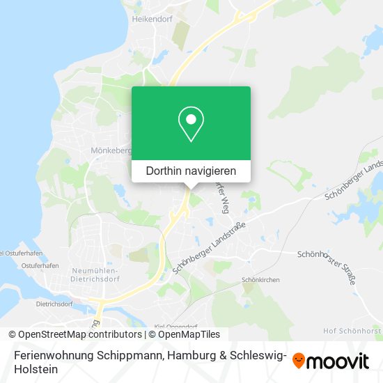 Ferienwohnung Schippmann Karte