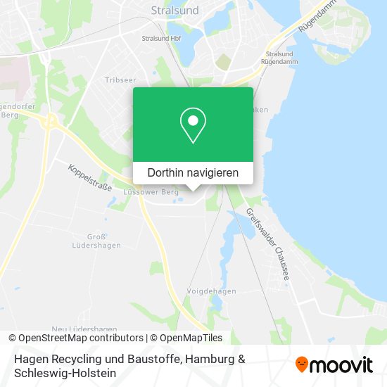Hagen Recycling und Baustoffe Karte