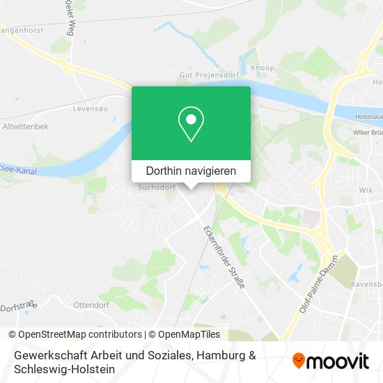 Gewerkschaft Arbeit und Soziales Karte
