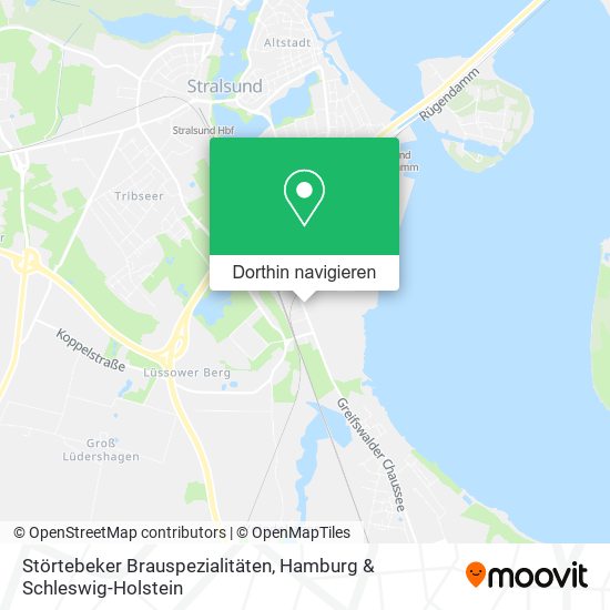 Störtebeker Brauspezialitäten Karte