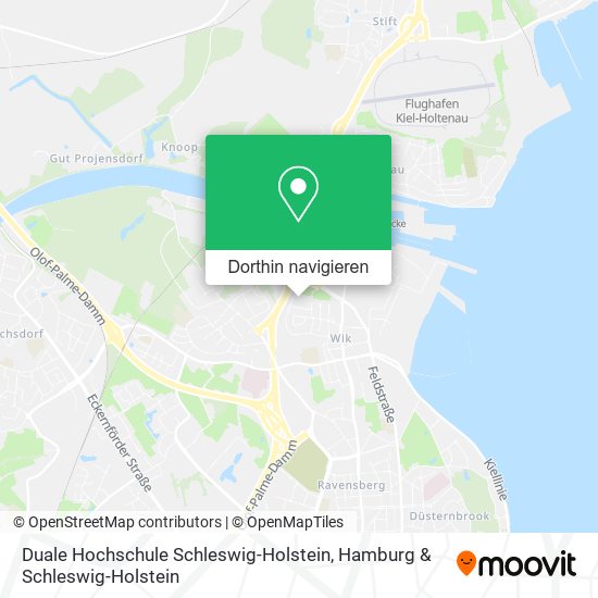 Duale Hochschule Schleswig-Holstein Karte