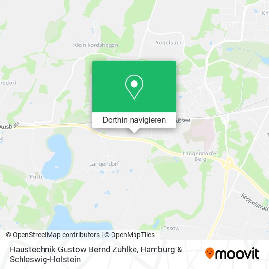 Haustechnik Gustow Bernd Zühlke Karte