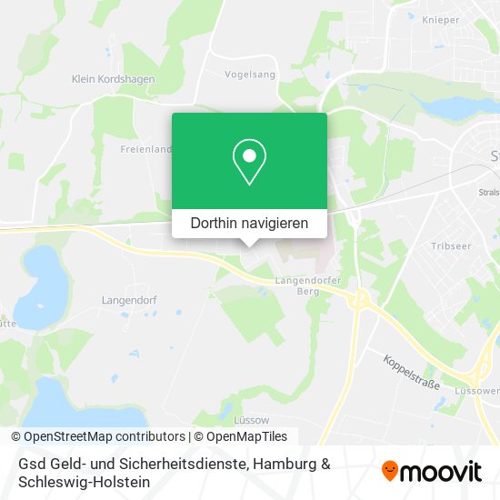 Gsd Geld- und Sicherheitsdienste Karte