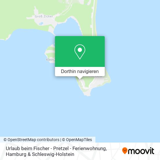 Urlaub beim Fischer - Pretzel - Ferienwohnung Karte