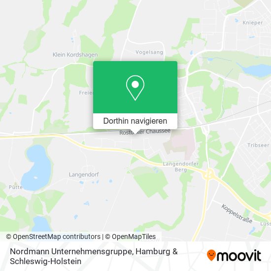 Nordmann Unternehmensgruppe Karte