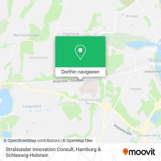 Stralsunder Innovation Consult Karte