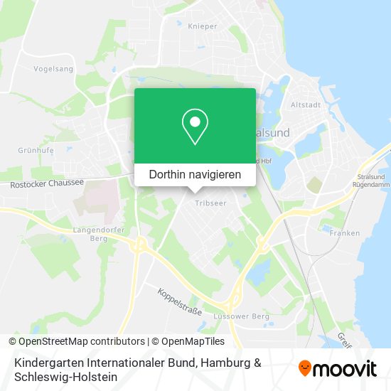 Kindergarten Internationaler Bund Karte