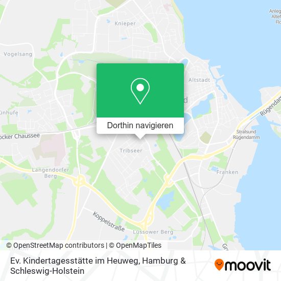 Ev. Kindertagesstätte im Heuweg Karte