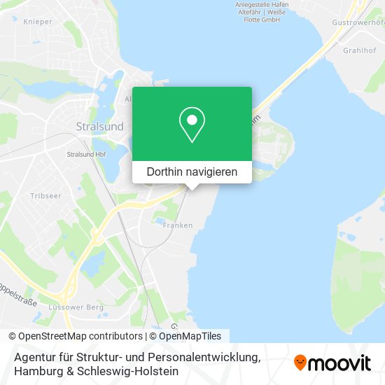 Agentur für Struktur- und Personalentwicklung Karte