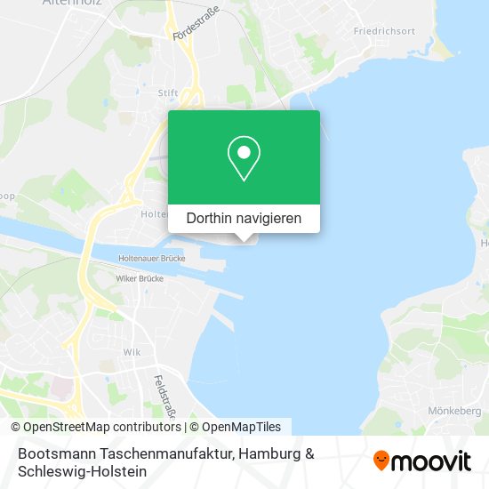 Bootsmann Taschenmanufaktur Karte