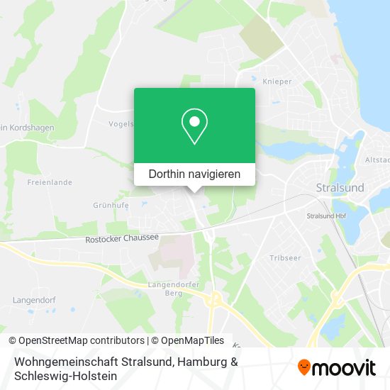 Wohngemeinschaft Stralsund Karte