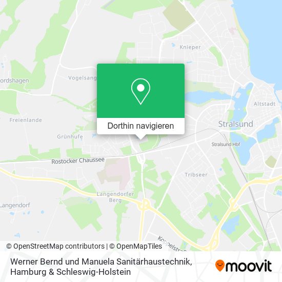 Werner Bernd und Manuela Sanitärhaustechnik Karte