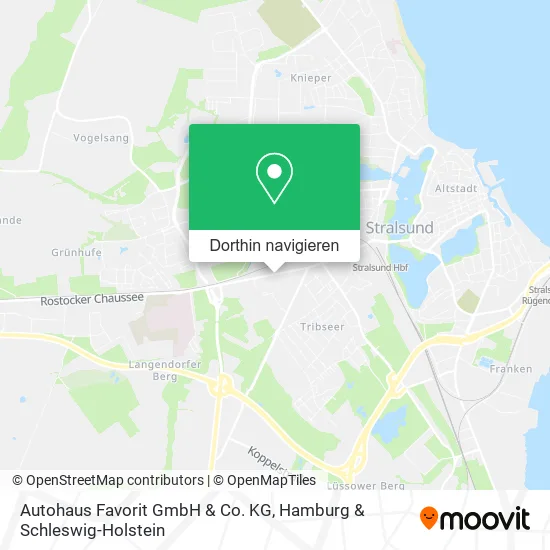 Autohaus Favorit GmbH & Co. KG Karte