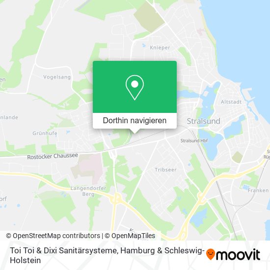 Toi Toi & Dixi Sanitärsysteme Karte